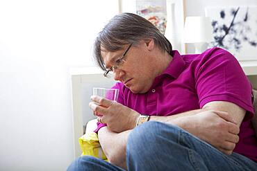 Man drinking