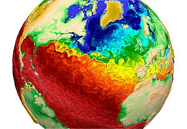 Global Water Surface Temperatures, 2015