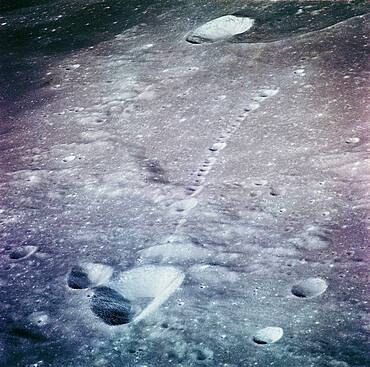 The Lunar surface from Apollo 14