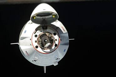 SpaceX Crew Dragon Approaches ISS