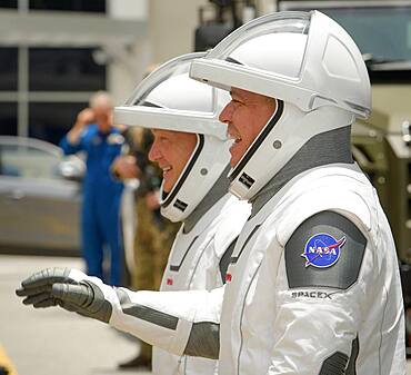 SpaceX Demo-2 Astronauts