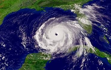 Hurricane Rita, GOES Image, 2005