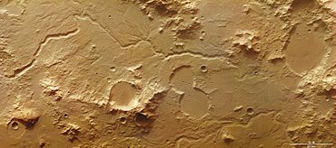 Libya Montes, Mars Express image