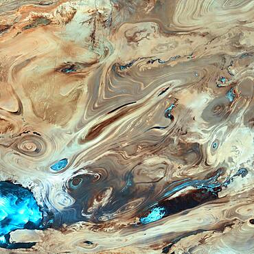 Great Salt Desert, Landsat 7