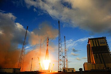 Launch of Soyuz VS07 2014