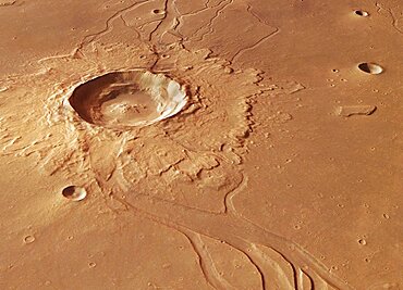 Hephaestus Fossae, Mars