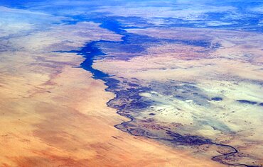 Nile River from the ISS