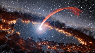 Black Hole Consuming a Star