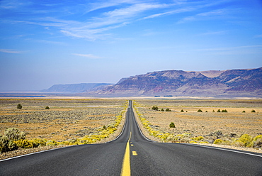 Plush Cutoff Road in Warner Valley, southeastern Oregon.