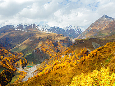 Gudauri recreational area, Kazbegi, Georgia (Sakartvelo), Central Asia, Asia