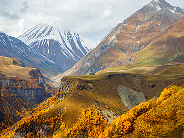 Gudauri recreational area, Kazbegi, Georgia (Sakartvelo), Central Asia, Asia