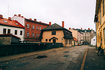 the Medieval Cesis Old Town, Cesis, Latvia, Baltics, Europe