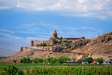 Khor Virap and Mount Ararat, Ararat, Armenia (Hayastan), Caucasus, Central Asia, Asia