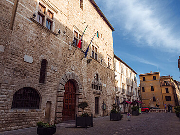 Piazza dei Priori, Narni, Umbria, Italy, Europe