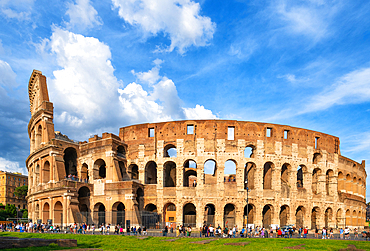 The Colosseum (Colosseo), UNESCO, Rome, Lazio, Italy