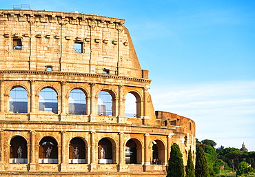 The Colosseum (Colosseo), UNESCO, Rome, Lazio, Italy