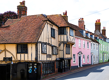 The Fifteenth Century Bookshop in Lewes High Street, Lewes, East Sussex, England