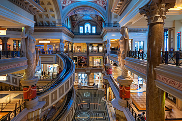 The Forum Shopping Mall at Caesars Palace, Las Vegas, Nevada, United States of America, North America