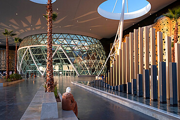 Interior of Marrakesh Menara Airport, Marrakesh, Marrakesh Safi region, Morocco, North Africa, Africa