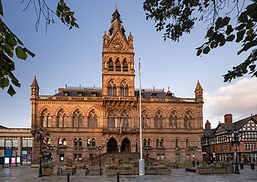 Chester Town Hall, Northgate Street, Chester, Cheshire, England, United Kingdom, Europe