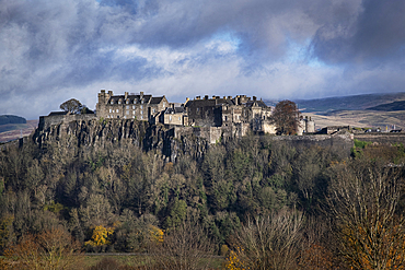 Stirling Castle in autumn, Stirling, Stirlingshire, Scotland, United Kingdom, Europe