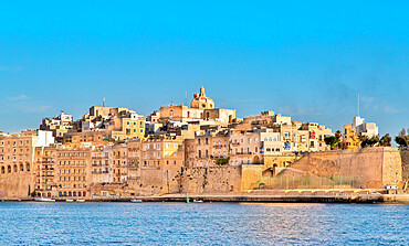 Three Cities, Grand Harbour, Valletta, Malta, Mediterranean, Europe