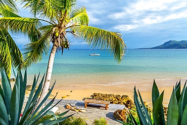 Beach at Nosy Komba island, North West Madagascar, Indian Ocean, Africa