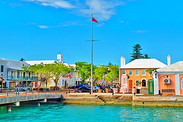 Historic Town of St. George's, UNESCO World Heritage Site, in Bermuda, Atlantic, North America