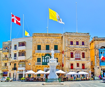 Victory Square, Vittoriosa, Birgu, Valletta, Malta, Mediterranean, Europe