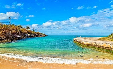 Building Bay, where shipwrecked British sailors built two new ships in 1609, enabling them to continue to the colony of Virginia, St. George's, Bermuda, North Atlantic, North America