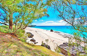 South Shore beach, Hamilton Parish, Bermuda, Atlantic, Central America