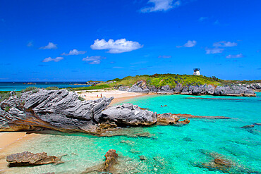 Long Bay Beach, Cooper's Island, St. George's, Bermuda, Atlantic, Central America