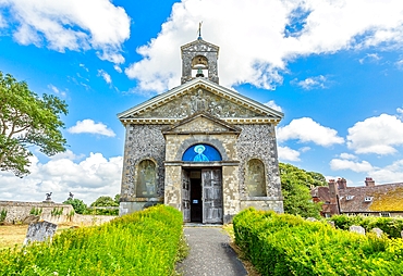 St. Mary the Virgin Church, dating from the 1760s, Glynde, East Sussex, England, United Kingdom, Europe