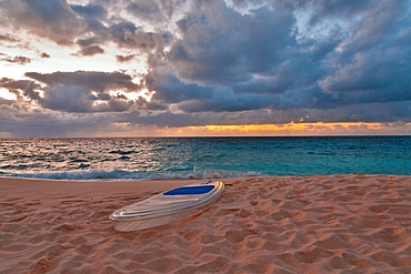 Stand Up Paddle Board at dawn on the Pink Beach, South Shore, Smiths, Bermuda