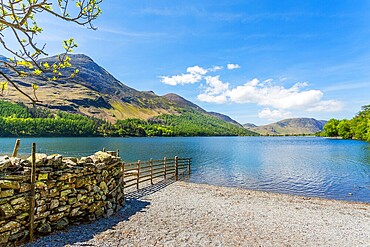 Buttermere Lake in the Lake District, Cumbria, England, UK