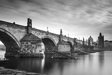 Charles Bridge, UNESCO World Heritage Site, Old Town, Prague, Czechia, Europe