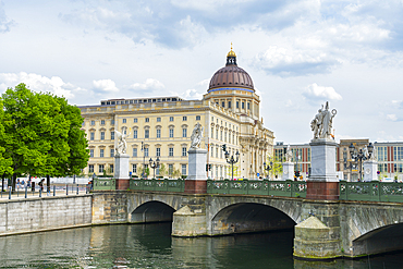 Schlossbrucke and Berliner Schloss Palace, Berlin, Germany, Europe