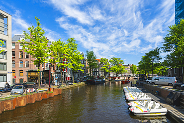 Prinsengracht canal, Amsterdam, The Netherlands