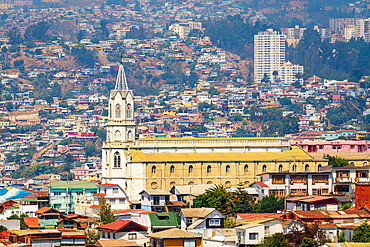 Parroquia Las Carmelitas church, Valparaiso, Chile