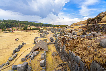 Archeological site of Sacsayhuaman, UNESCO, Cusco, Cusco Region, Peru