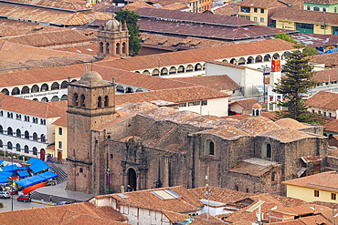 Church, museum and Convent of San Francisco, UNESCO World Heritage Site, Cusco (Cuzco), Peru, South America