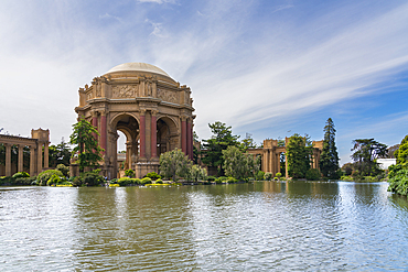 Palace of Fine Arts, San Francisco, California, United States of America, North America