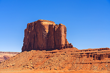 Rock formation seen from John Ford Point, Monument Valley, Arizona, USA