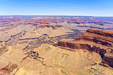 Grand Canyon, from Hermit Road, Grand Canyon National Park, UNESCO World Heritage Site, Arizona, United States of America, North America