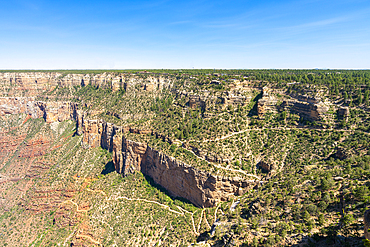 Grand Canyon, Trail View Overlook, Grand Canyon National Park, Arizona, USA