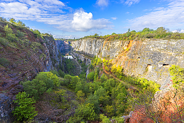 Velka Amerika (Big America) Quarry, Morina near Prague, Central Bohemia, Czech Republic (Czechia), Europe