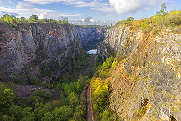 Velka Amerika (Big America) Quarry, Morina near Prague, Central Bohemia, Czech Republic (Czechia), Europe