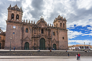 Cusco Cathedral, Plaza de Armas Square, Cusco, UNESCO World Heritage Site, Peru, South America