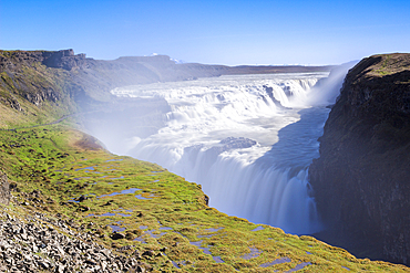 Gullfoss waterfall, Iceland, Polar Regions