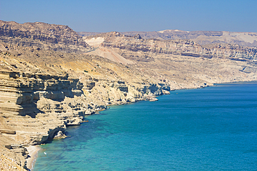 Coastline near Hasik, Dhofar Governorate, Oman, Middle East